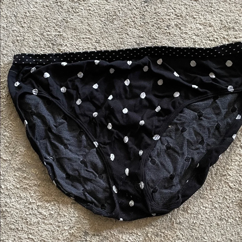 Victoria Secret Multicolor three pair highleg briefs panty Set Sz L - Picture 9 of 11